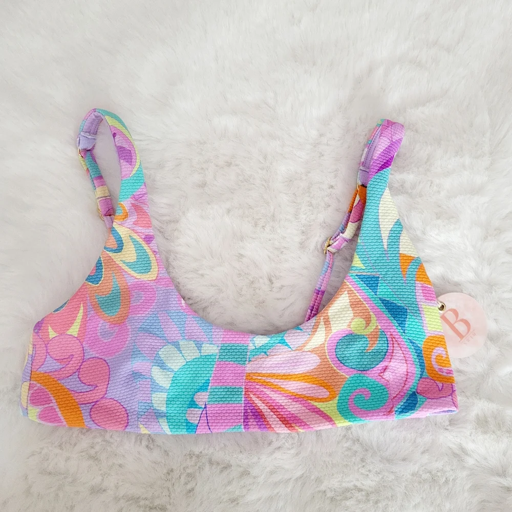 👒B SWIM BRAND NEW BIKINI TOP AND BOTTOM SIZE M - Picture 4 of 7